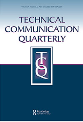 Cover of Technical Communication Quarterly